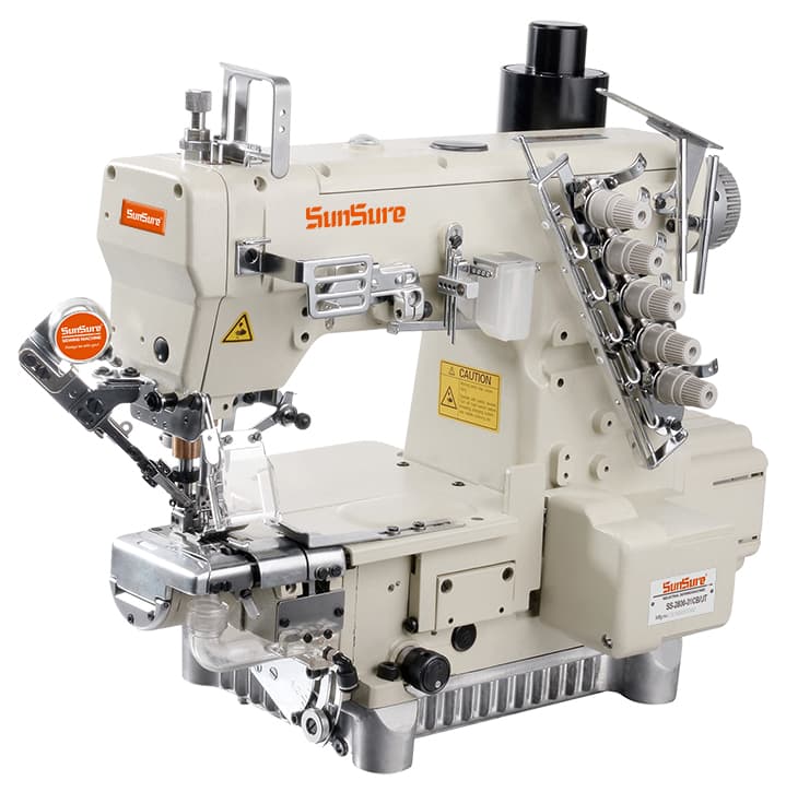 Direct drive pneumatic auto trimmer small cylinder high-speed interlock sewing machine  SS-2800-01CB/UT