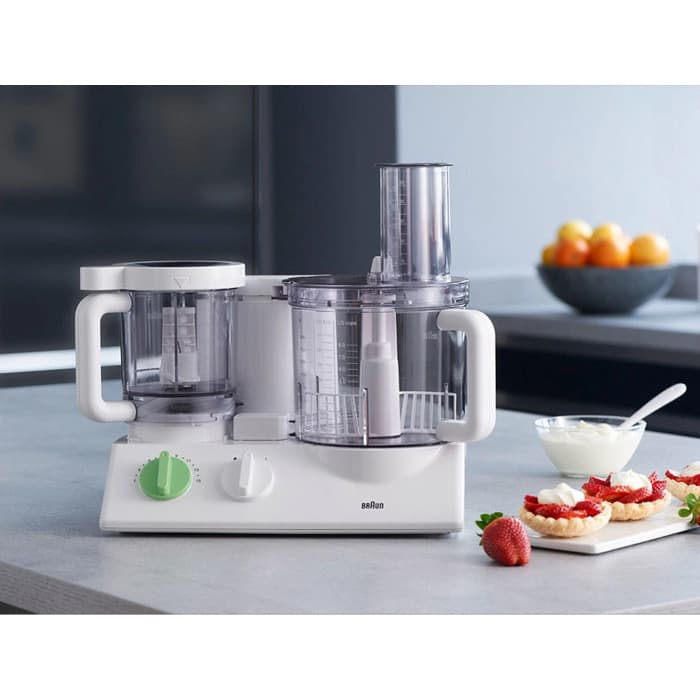 Braun | TributeCollection Food Processor, 600 Watt - White, FX3030