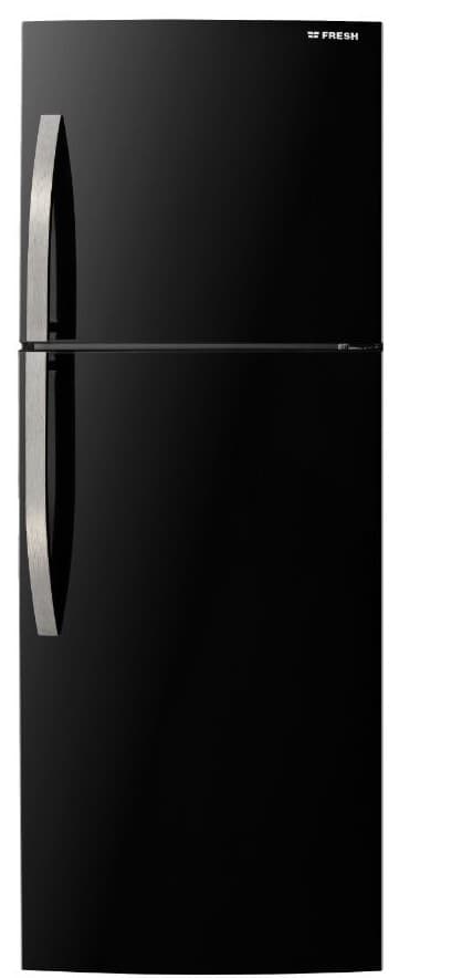 فريش I ثلاجة نوفروست، 397 لتر، 2 باب - اسود، FNT-B 470 KBM