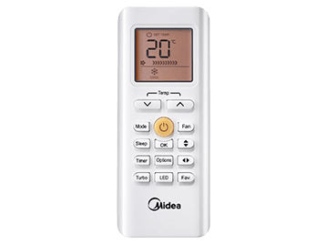 Midea Split Air conditioner, 2.25 Horse Power Cooling Only, White - MSCT-18CR-N