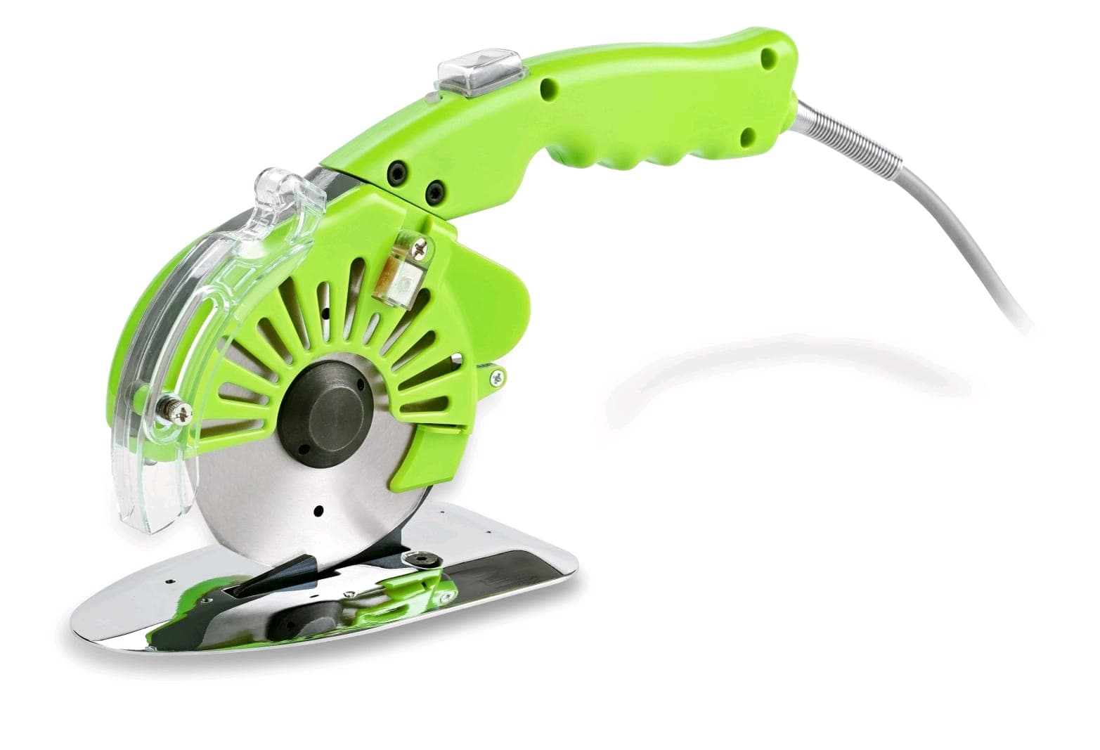 Tian Hong | Circular Electric Scissors, 4 Inches - Green, SRC-100