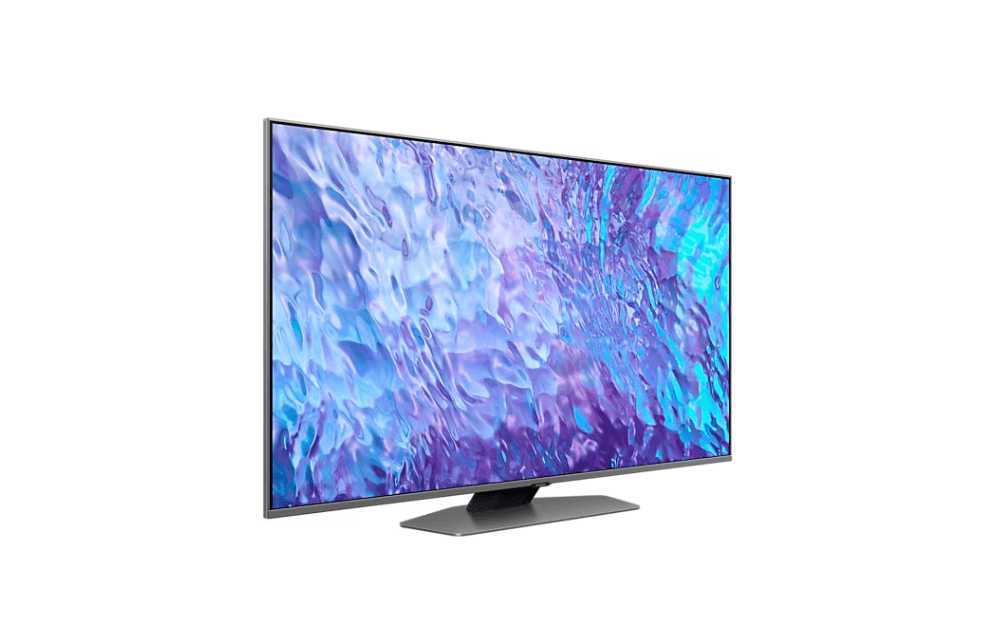 Samsung I Smart TV, 55 inch, UHD, 4K, QLED, with built-in receiver - Black, QA55Q80CAUXEG