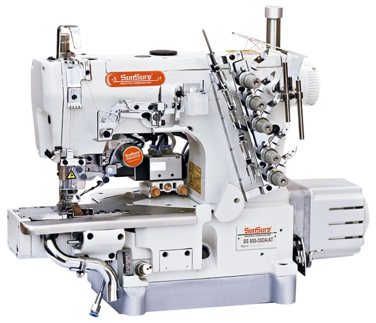 Direct drive cylinder bed interlock sewing machine with left cutterSS-600-35BB/UT