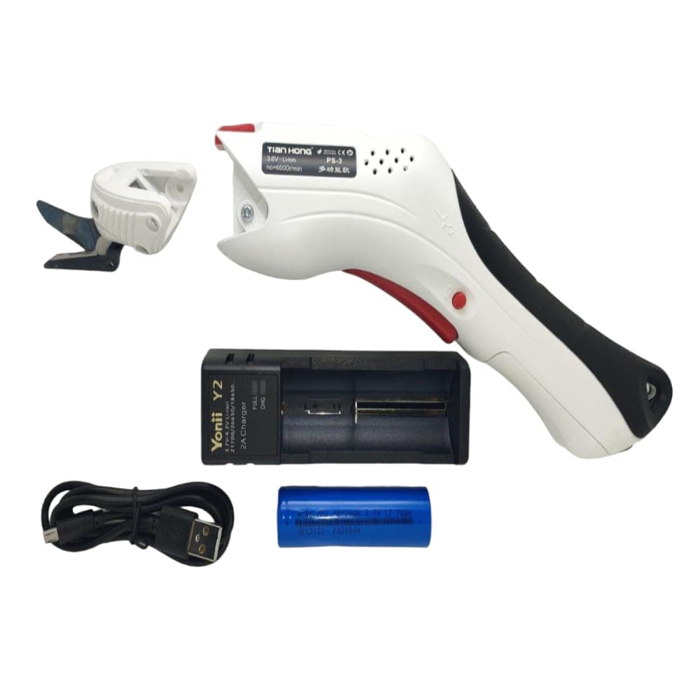 Tian Hong | Electric Sample Scissors, Battery - White, PS-03