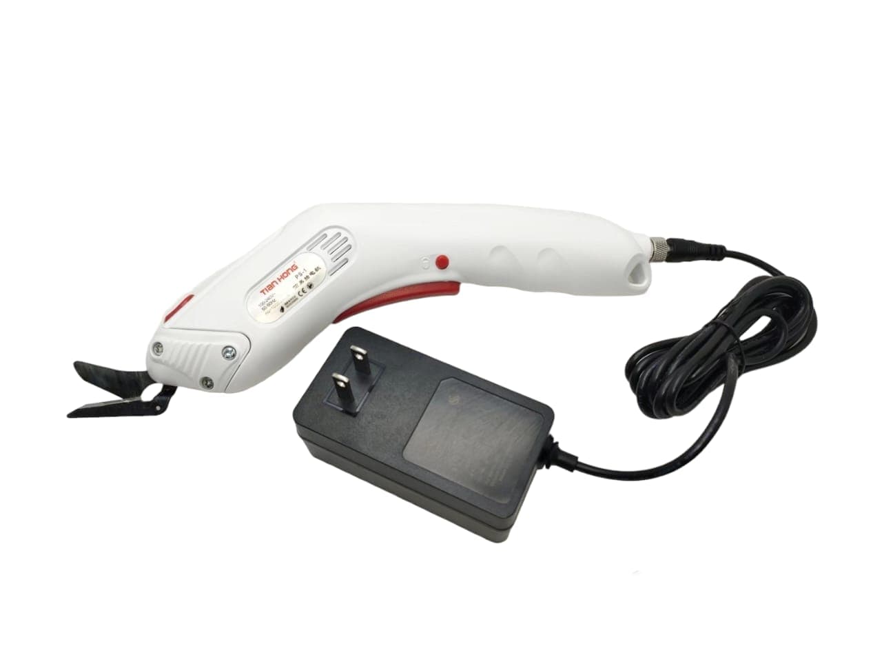 تيان هونج | مقص عينات كهربائي - ابيض، PS-01