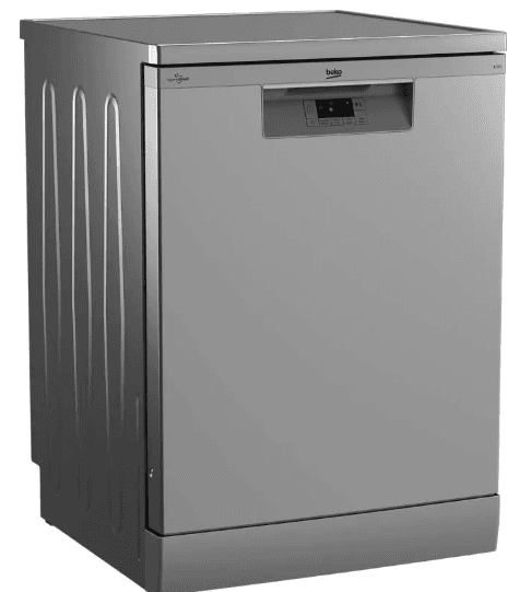 بيكو | غسالة أطباق، 60 سم، 14 فرد، 5 برنامج - فضي، BDFN15420S