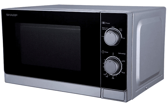Sharp | Solo Microwave, 20 Liter, 800 Watt - Silver, R-20CR(S)