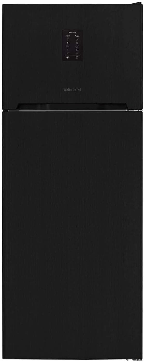 وايت بوينت | ثلاجة نوفروست، 451 لتر - اسود، WPR 483 B