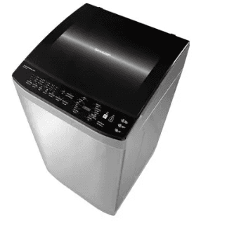 Sharp I Top Load Automatic Washer, Pump, 11 Kg - Silver, ES-TN11GSLP