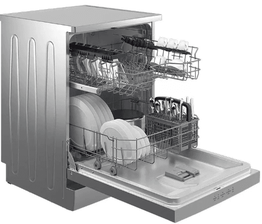 Beko | Dishwasher, 60 cm, 14 persons, 5 programs - Silver, BDFN15420S