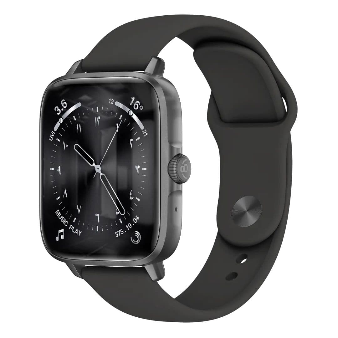 كاردو ساعة ذكية - اسود