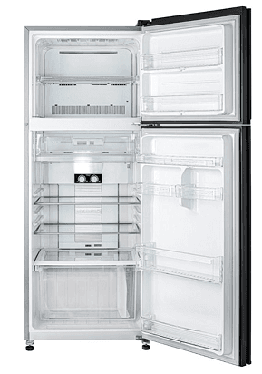 Tornado I No Frost Refrigerator, Digital, 385 Liter - Black, RF-480AT-BK