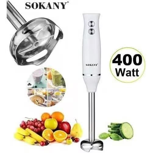 Sokany | Hand Blender, 400 Watt, White, SK-1707