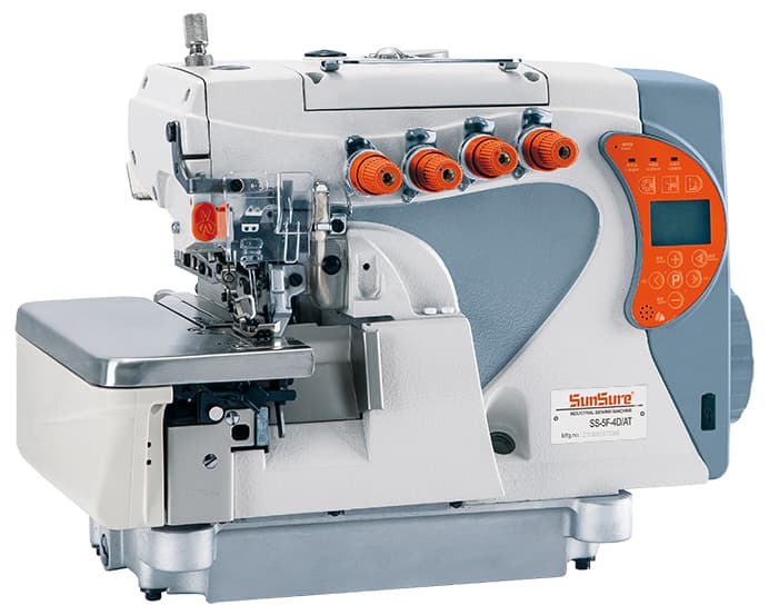 Automaitc direct drive super high speed computer overlock sewing machine series  SS-5F-4D/AT